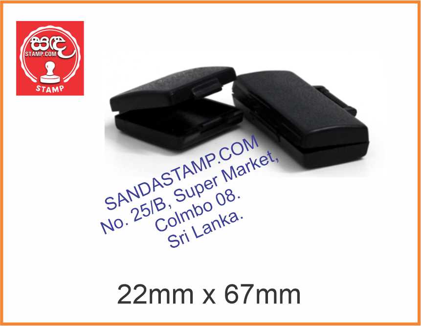 Pocket Stamp Pre Ink 